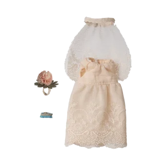 Abito da Sposa per Mamma Topo Maileg